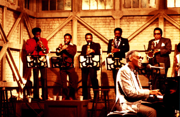 Ray Charles band - historical photo