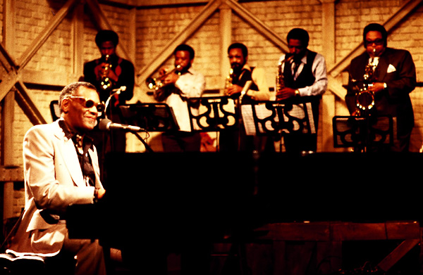 Ray Charles band - historical photo